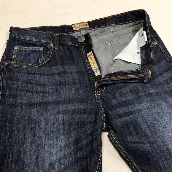 WRANGLER 20X no.42 Jeans Men 36x36 Vintage Boot Cut Western Cowboy Rodeo Dark - Picture 5 of 16